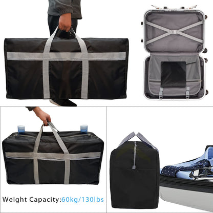 Optima Premium 96L Waterproof Duffel Bag with 3 Pockets