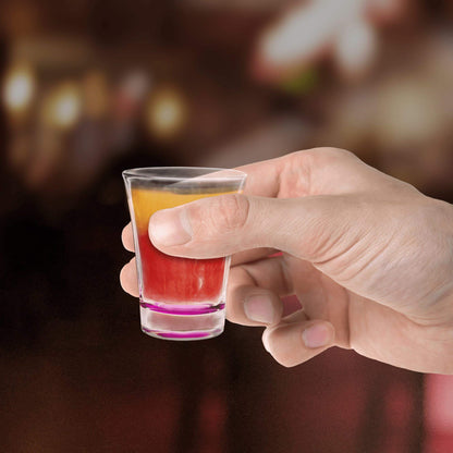 Optima Premium Shot Glasses - 2 oz. Pink - 10 Pack