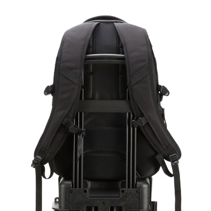 Optima Premium Travel Laptop Backpack - Fits 17" Laptops, Black