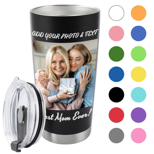 Optima Personalized 20oz Stainless Steel Coffee Tumbler - Custom Gift