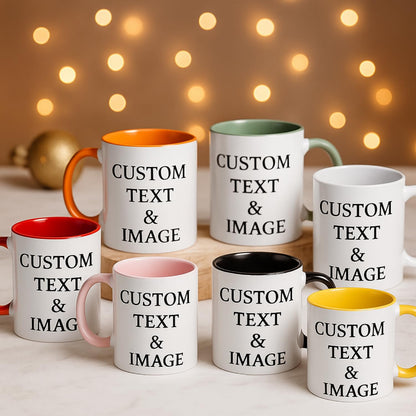 Optima Premium Personalized Coffee Mug - 11oz Dishwasher Safe
