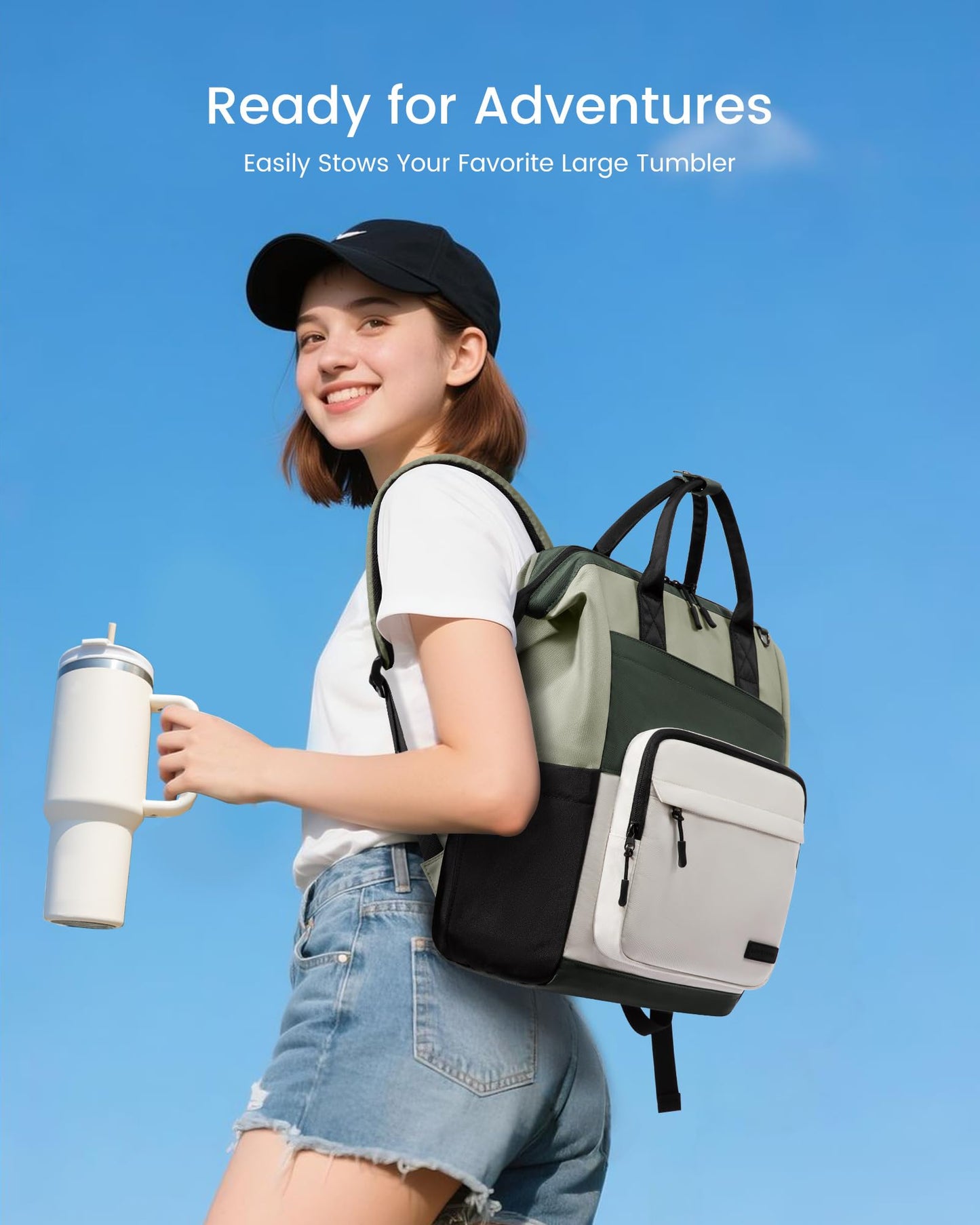 Optima Stylish Laptop Backpack for Students - Durable & Spacious