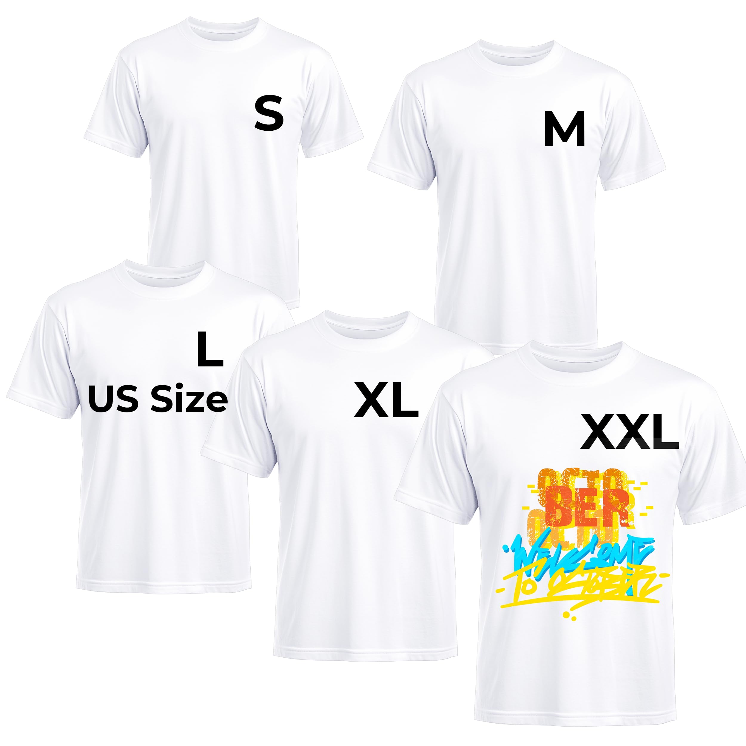 Polyester sublimation blank t-shirts bulk wholesale India export