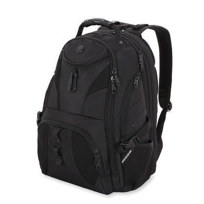 Optima Premium 17-Inch Laptop Backpack - TSA Friendly, Black