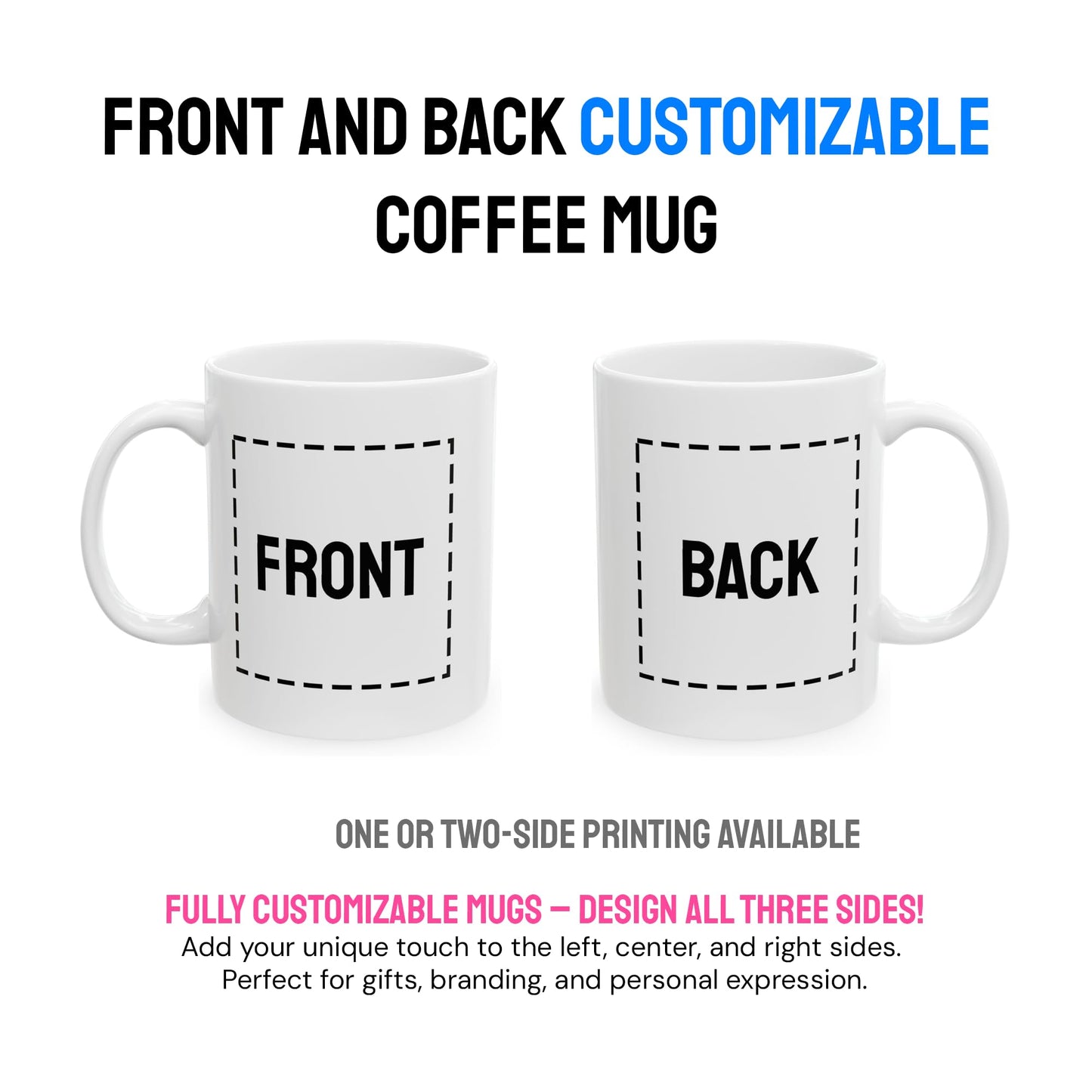 Optima Personalized Photo Coffee Mug - 11oz Custom Gift