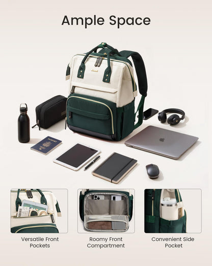Optima Women's 15.6" Laptop Backpack - Waterproof Business Daypack