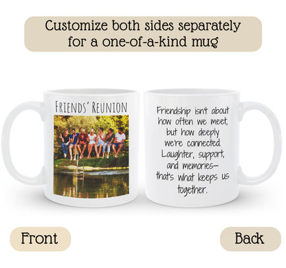 Optima Customizable Ceramic Coffee Mug - 11 Oz Personalized Gift