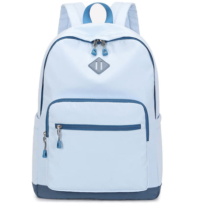 Optima Lightweight Casual Daypack - Sky Blue, 12.2x5.7x17.3 inches