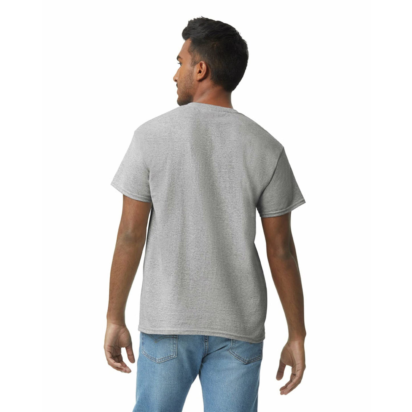 Optima Premium Heavy Cotton T-Shirt - Sport Grey, 10-Pack, Medium