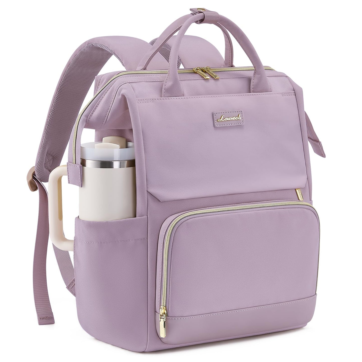 Optima Women's 15.6" Waterproof Laptop Backpack - Travel & Work Ready
