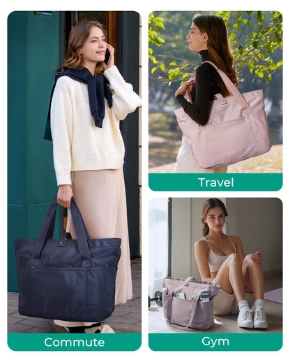 Optima Premium Foldable Tote Bag - Large Travel Shoulder Bag