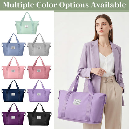 Optima Waterproof Travel Duffel Bag - 9 Pack Expandable Tote