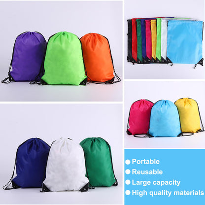 Optima Premium 60PCS Drawstring Backpack Set - Versatile Gym Bags