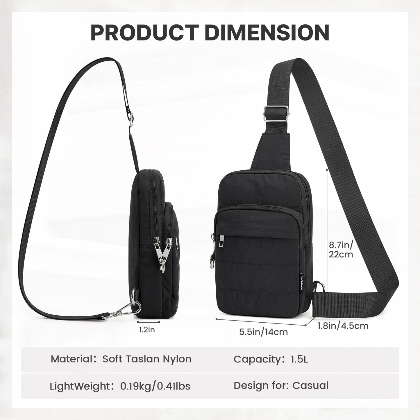 Optima Premium Anti-Theft Crossbody Bag for Women - Stylish & Secure