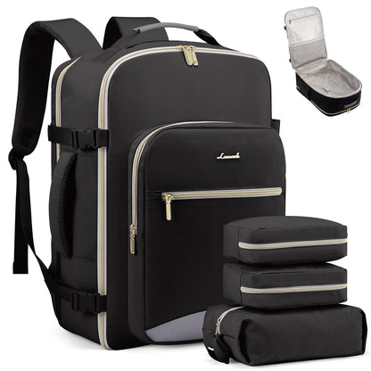 Optima LOVEVOOK Laptop Backpack, Black-2029, 15.6"