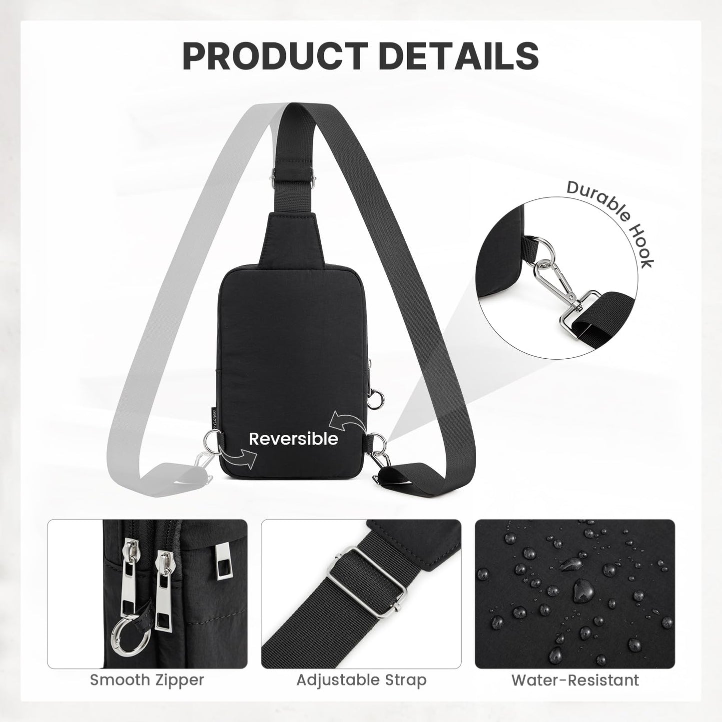 Optima Premium Anti-Theft Crossbody Bag for Women - Stylish & Secure