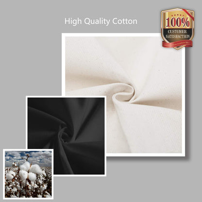 Optima Premium Canvas Tote Bag - Reusable Grocery Bag with Pocket