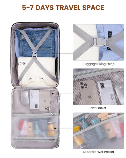 Optima Travel Backpack - Large Versatile Carry-On for All Essentials