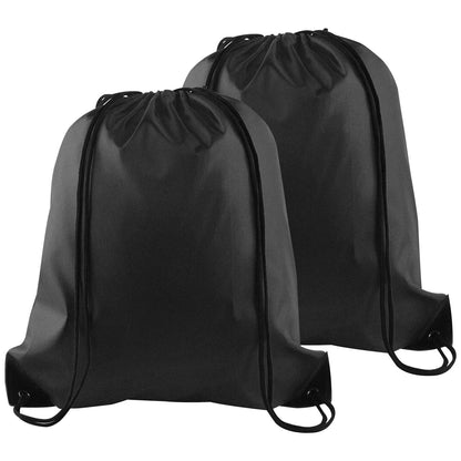 Optima Premium Drawstring Backpack - Sports Cinch Sack for Travel