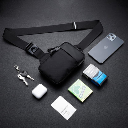 Optima Water-Resistant Sling Bag - Compact Crossbody for Travel & Fitness