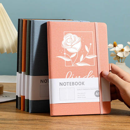 Optima Custom A5 Notebook with Pen - 192 Pages for Daily Use