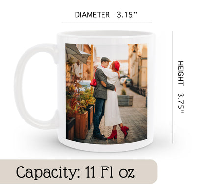 Optima Customizable Ceramic Coffee Mug - 11 Oz Personalized Gift