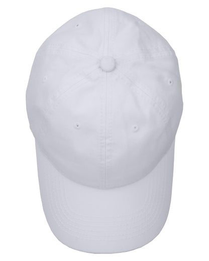 Optima Adjustable Cotton Twill Baseball Cap - Unstructured, Black