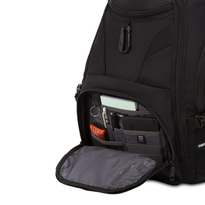 Optima Premium 17-Inch Laptop Backpack - TSA Friendly, Black