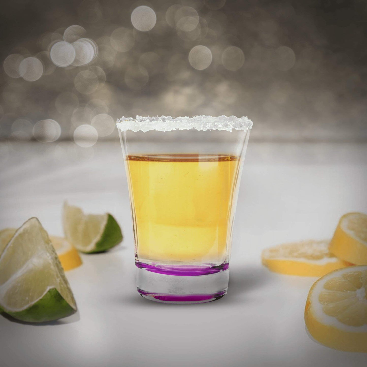 Optima Premium Shot Glasses - 2 oz. Pink - 10 Pack