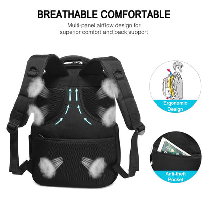 Optima Women's 15.6-Inch Laptop Backpack - Travel & Work Ready