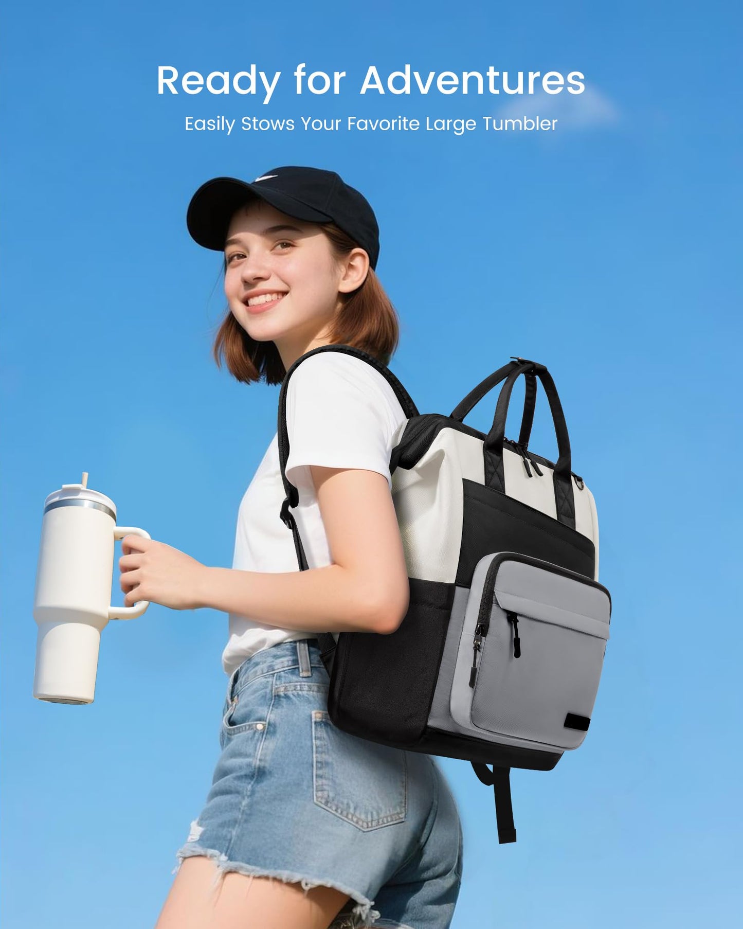 Optima Stylish Laptop Backpack for Students - Durable & Spacious