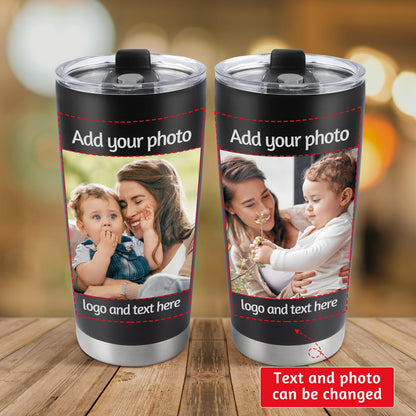 Optima Personalized 20oz Stainless Steel Coffee Tumbler - Custom Gift