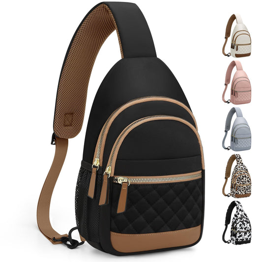 Optima Women's Waterproof Sling Bag - Medium Crossbody Fanny Pack