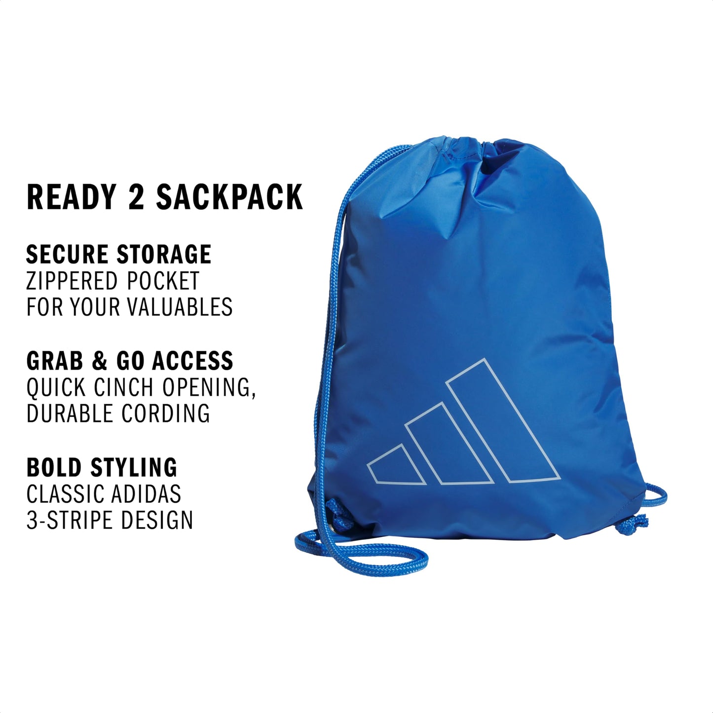 Optima Premium Ready Sackpack - Black/Gold, One Size, Versatile Design
