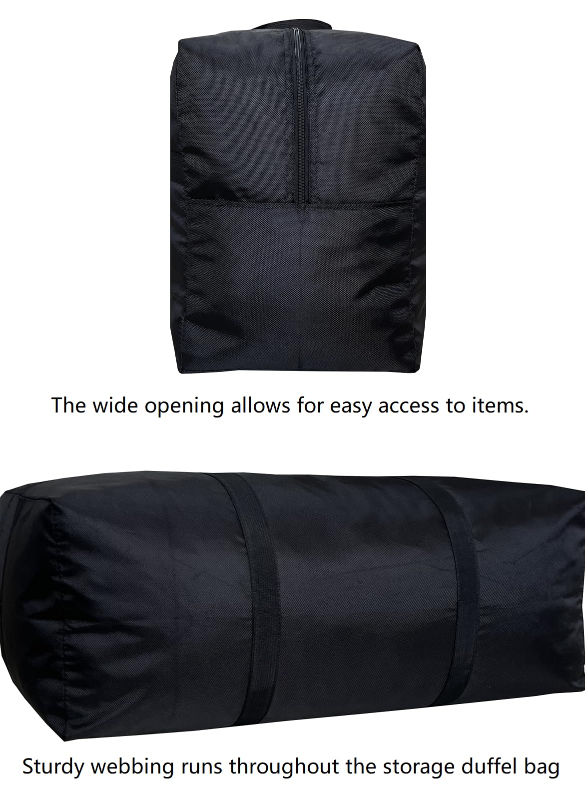 Optima Extra Large Travel Duffle Bag - 35” x 11.8” x 19”