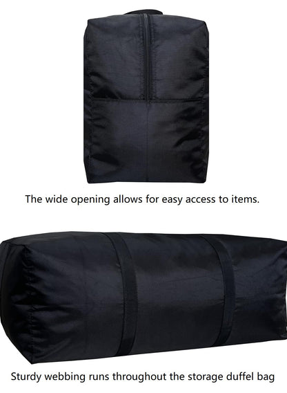 Optima Extra Large Travel Duffle Bag - 35” x 11.8” x 19”