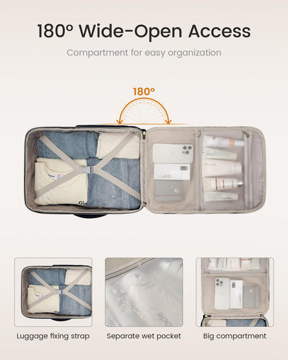 Optima Travel Backpack - Large Ink Blue-grey for Men & Women