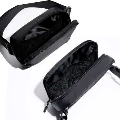 Optima Premium Large Belt Bag - Versatile Fanny Pack with 3 Pockets
