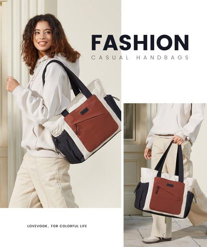 Optima Premium Quilted Tote Bag - Lightweight for Work & Travel