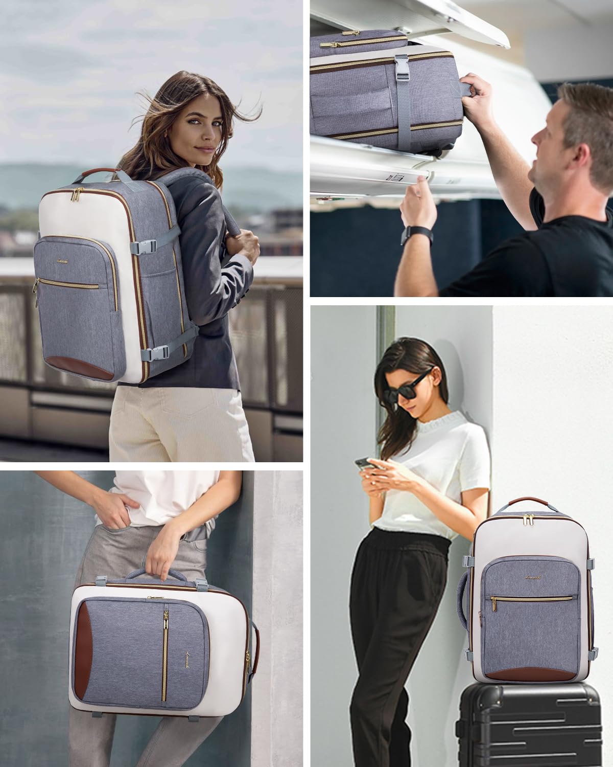 Optima Premium Travel Backpack - Large, Versatile Carry-On Essentials