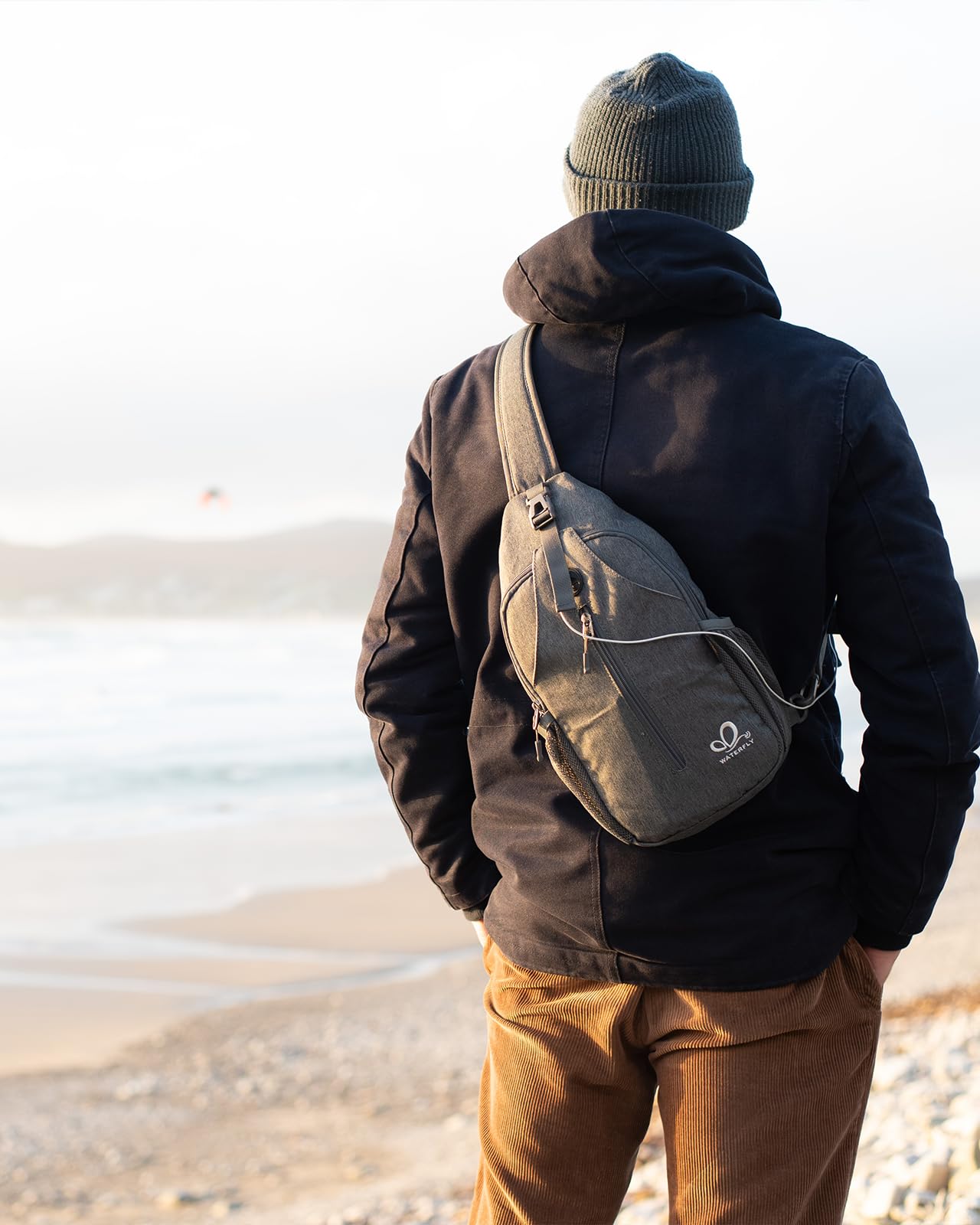Optima Premium Crossbody Sling Backpack - Travel & Hiking Ready