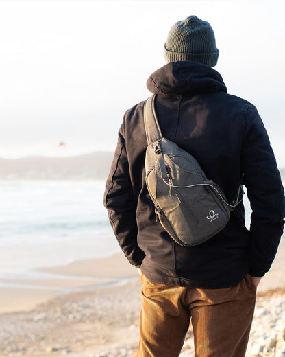 Optima Premium Crossbody Sling Backpack - Travel & Hiking Ready