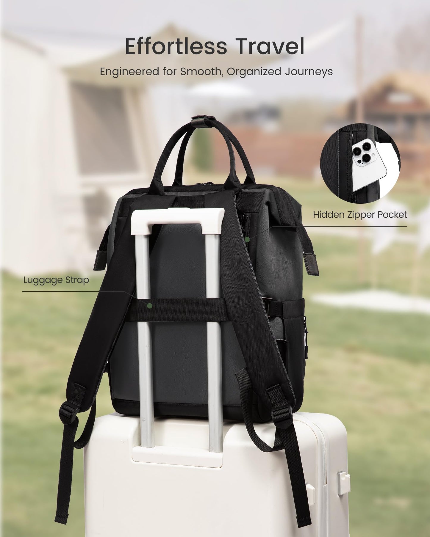 Optima Premium Laptop Backpack for Students - Stylish & Durable