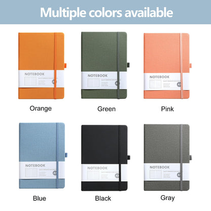 Optima Custom A5 Notebook with Pen - 192 Pages for Daily Use