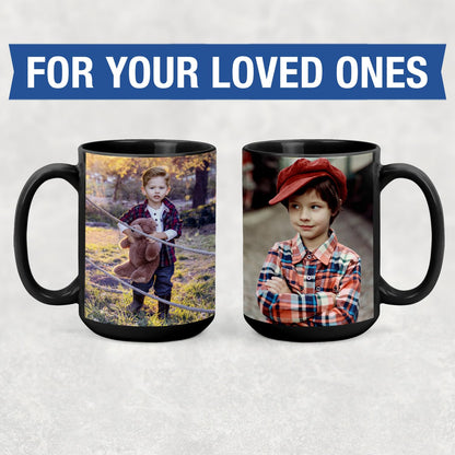 Optima Custom Ceramic Coffee Mug - 15oz Personalized Gift