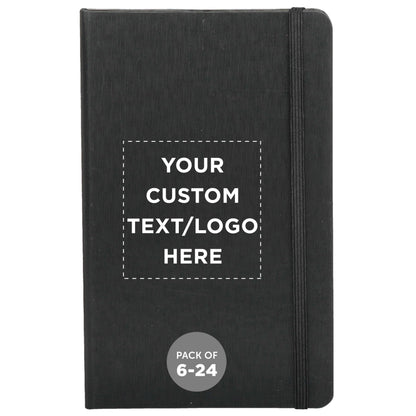 Optima Premium Hardcover Journal - 5.5x8.5, Customizable, 24-Pack