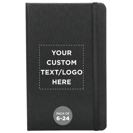 Optima Premium Hardcover Journal - 5.5x8.5, Customizable, 24-Pack