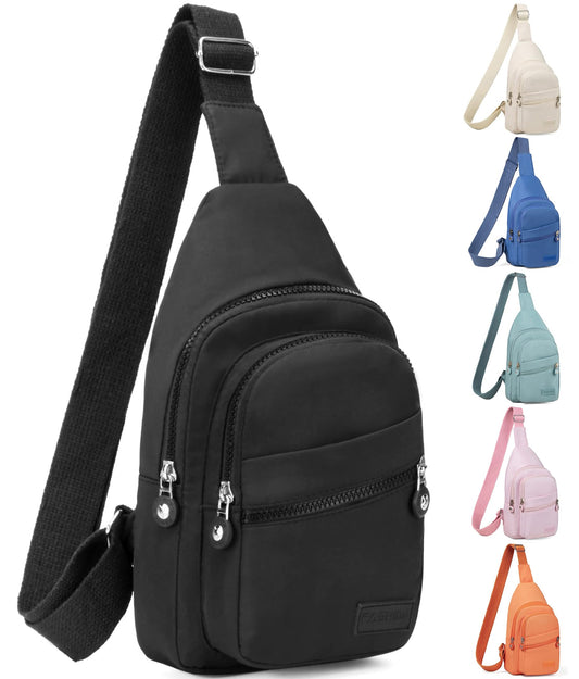 Optima Women's Small Sling Backpack - Versatile Crossbody Daypack