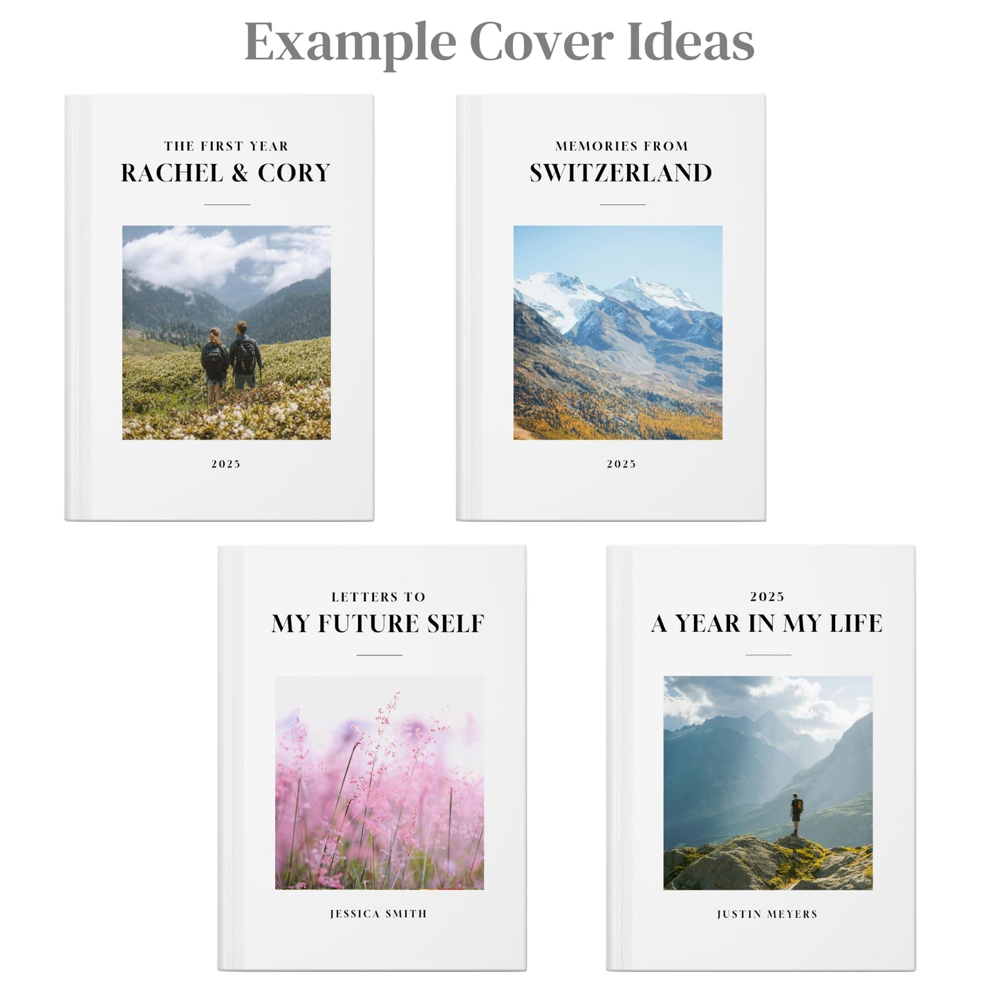 Optima Premium Personalized Journal Notebook - Hardcover Aesthetic Design