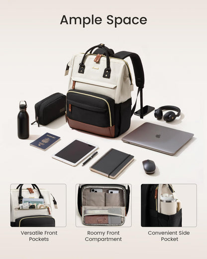 Optima Women's 15.6" Laptop Backpack - Waterproof Business Daypack